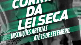 Inscrições para a Corrida da Lei Seca vão até 15 de setembro