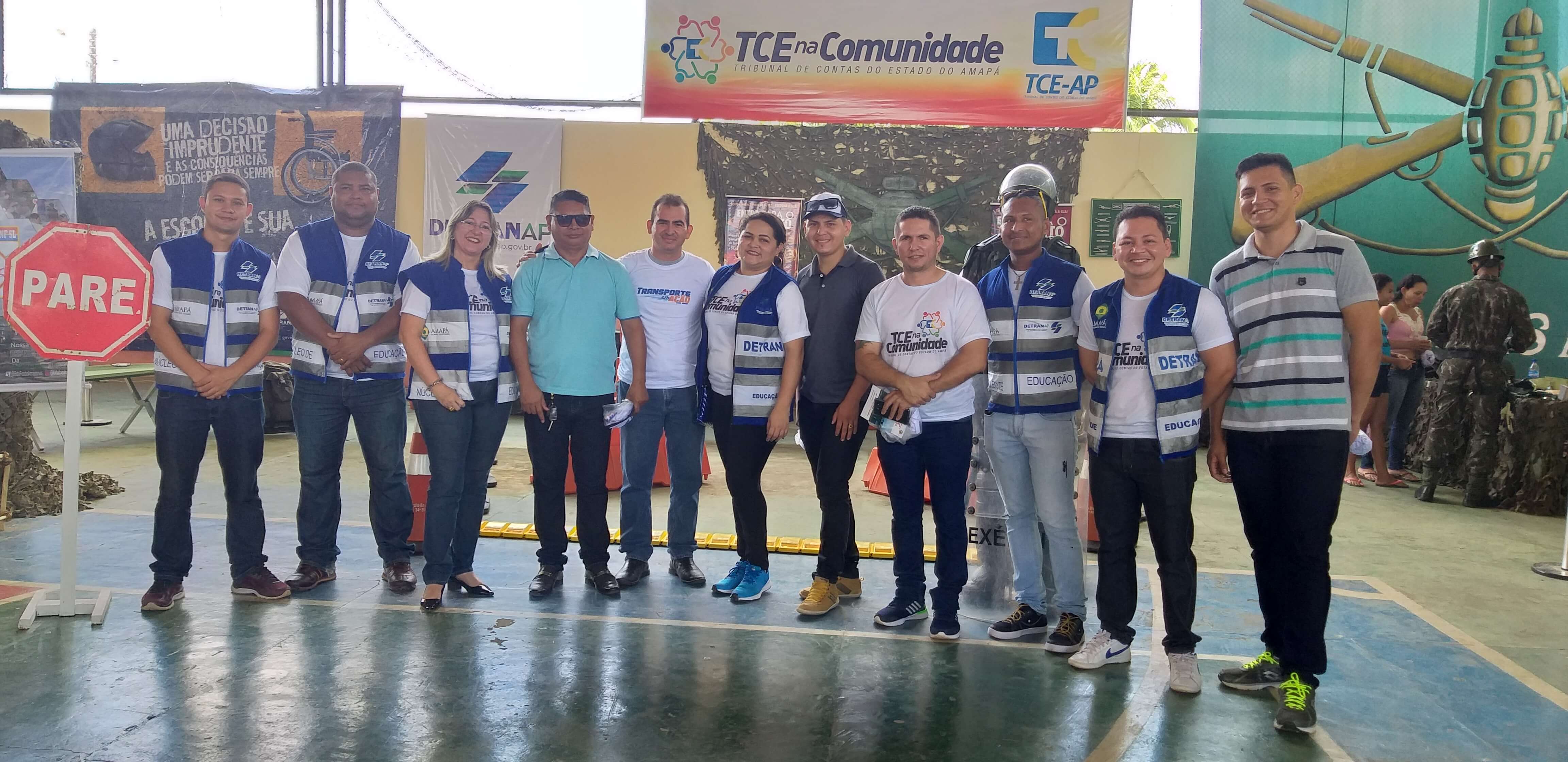 Detran e TCE na Comunidade no município de Porto Grande