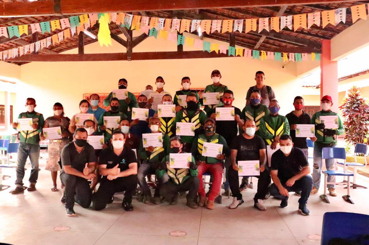 Curso de Atualização de Mototaxista em Laranjal do Jari