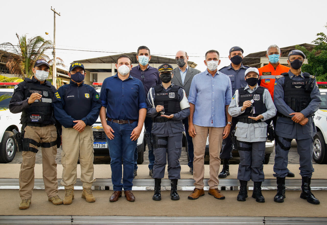 Entrega de equipamentos para equipes operacionais do Trânsito